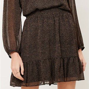 LOFT Flowy Tiered Skirt